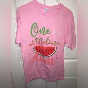 Port and Company One in a Melon Aunt T-Shirt